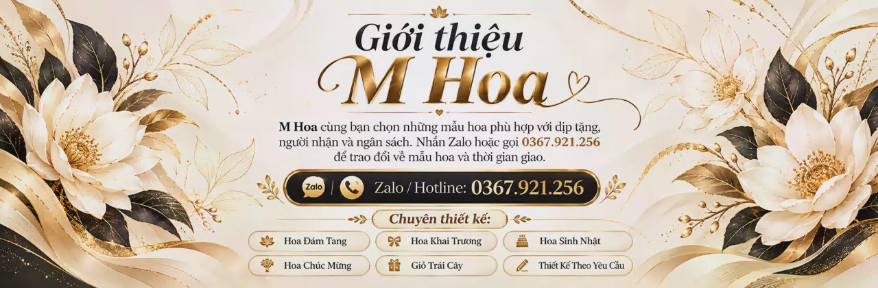 Ảnh bìa Shop hoa tươi Xã Phú Hoà 2 Đắk Lắk - Đồng hành cùng những dịp đặc biệt